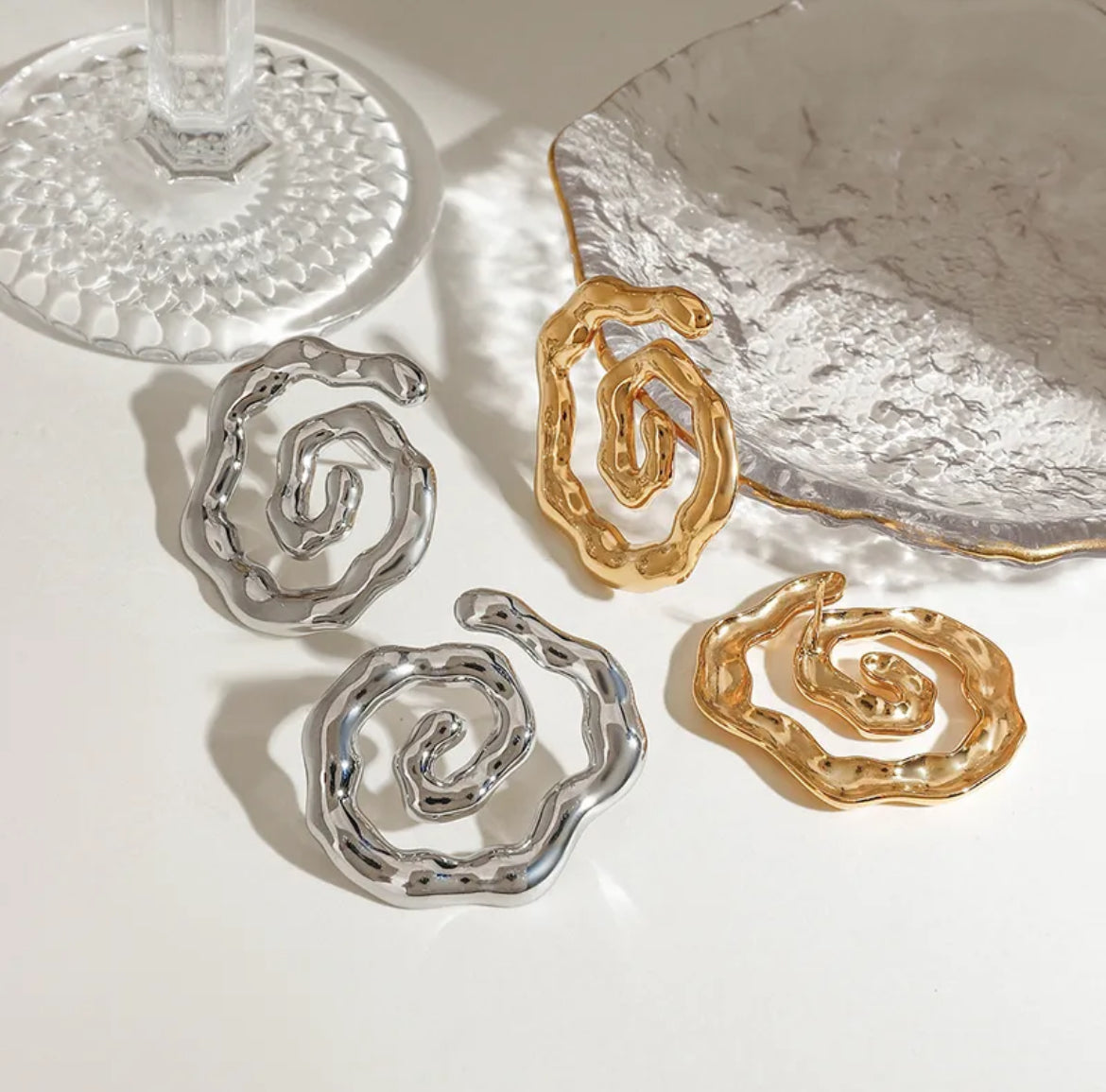 Swirl Earrings